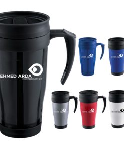 16 Oz Double Wall Insulated Travel Mug Image 1