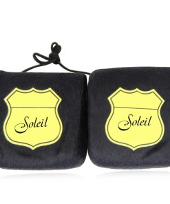 fuzzy Dice 15 Fuzzy Rear View Mirror Dice Image 2