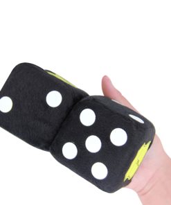 fuzzy Dice 17 Fuzzy Rear View Mirror Dice Image 4
