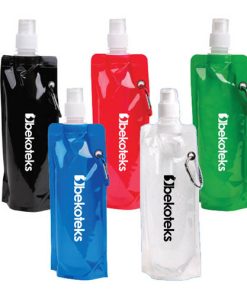 16 oz Bend-A-Bottle Foldable Water Bottles 9 16 Oz Folding Roll-Up Water Bottle Image 2