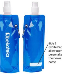 16 oz Bend-A-Bottle Foldable Water Bottles 10 16 Oz Folding Roll-Up Water Bottle Image 3