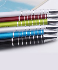 Chrome Ring Twist Action Pen With Stylus 11 Chrome Ring Twist Action Pen With Stylus Image 4