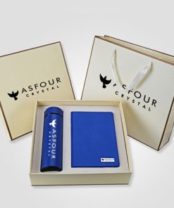 Executive Leather Notebook Gift Set with Thermos 12 Executive Leather Notebook Gift Set with Thermos Image 4