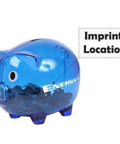 Transparent Piggy Bank Plastic Money Box for Kids 15 Translucent Durable Piggy Bank Image 6