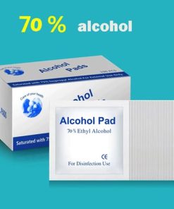 Disposable Alcohol Wet Wipes (100 Per Box)