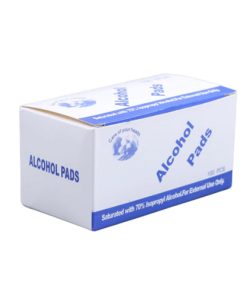Alcohol Wipes Individually Wrapped 15 Disposable Alcohol Wet Wipes (100 Per Box) Image 3