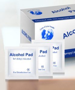 Alcohol Wipes Individually Wrapped 19 Disposable Alcohol Wet Wipes (100 Per Box) Image 7