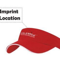 Superior Cotton Twill Sun Visor 10 Superior Cotton Twill Sun Visor Image 4