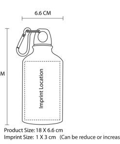Custom Aluminum Bottles 18 400ML Ultimate Custom Aluminum Bottles Image 8