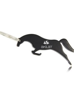 Jumping Horse Bottle Opener Keychain Image 1