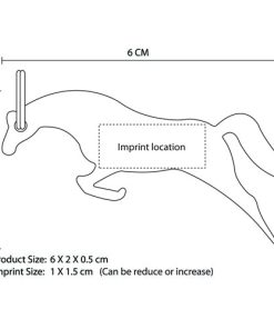 Jumping Horse Bottle Opener and Key Chain 11 Jumping Horse Bottle Opener Keychain Image 4