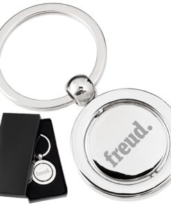 Custom Spinning Executive Metal Keychain