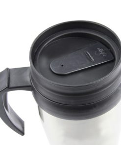 THERMOS Stainless Travel Mug with Handle 15 450ML Stainless Steel Travel Mug With Handle Image 4