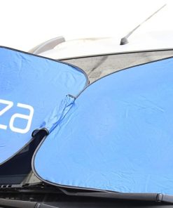 Square Texture Car Windshield Sun Shade 23 Foldable Square Car Sun Shade Image 6