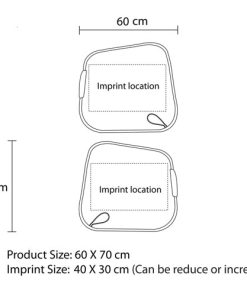 Square Texture Car Windshield Sun Shade 31 Foldable Square Car Sun Shade Image 14