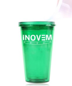 16 ounce 450ml clear double walled acrylic tumbler 16 450ML Acrylic Double Wall Cup Image 3