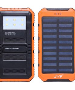 Promotional Solar Power Bank With Dual USB