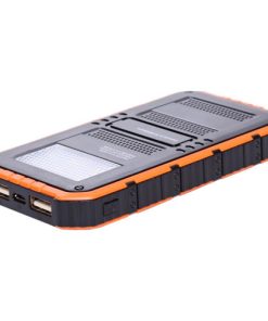 Custom promotional solar power bank 12 Promotional Solar Power Bank With Dual USB Image 2