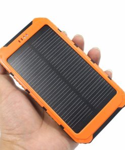 Custom promotional solar power bank 14 Promotional Solar Power Bank With Dual USB Image 4