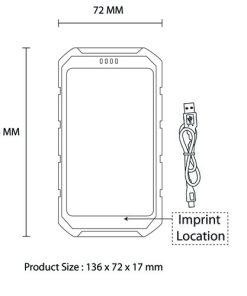 Custom promotional solar power bank 17 Promotional Solar Power Bank With Dual USB Image 7