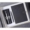 A5 Size Leather Diary Pen Gift Set with Thermos Mug 1 A5 Size Leather Diary & Pen Gift Set with Thermos Mug
