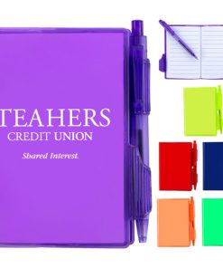 Translucent Notepad With Pen Image 1