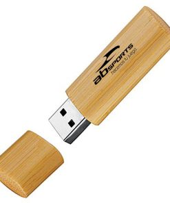 1GB Bamboo USB Flash Drive Image 1