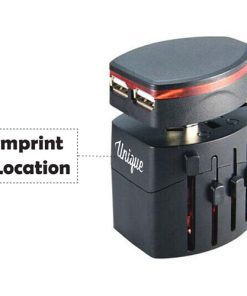 Dual USB-A Universal Travel Adapter 11 Travel Adapter Dual-USB Port Charger Image 4