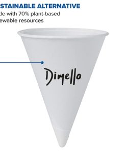4 Oz Cone Cups 11 4 oz White Paper Cone Cups Image 2