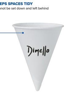 4 Oz Cone Cups 13 4 oz White Paper Cone Cups Image 4