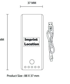 Custom Phone Charger Add Your Logo 13 Personalized Portable Power Bank Charger Image 5