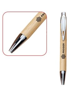 Wooden Action Pen Keychain Gift Set 10 Wooden Action Pen & Keychain Gift Set Image 2