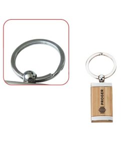 Wooden Action Pen Keychain Gift Set 11 Wooden Action Pen & Keychain Gift Set Image 3