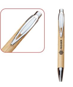 Wooden Action Pen Keychain Gift Set 12 Wooden Action Pen & Keychain Gift Set Image 4