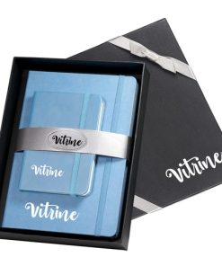 Leather Journal Notebook Gift Set with Junior Leather Journal Image 1