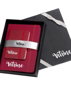 Leather Journal Gift Set with Antique Leather Bookmark 13 Leather Journal Notebook Gift Set with Junior Leather Journal Image 4