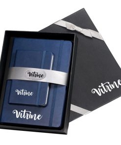 Leather Journal Gift Set with Antique Leather Bookmark 14 Leather Journal Notebook Gift Set with Junior Leather Journal Image 5