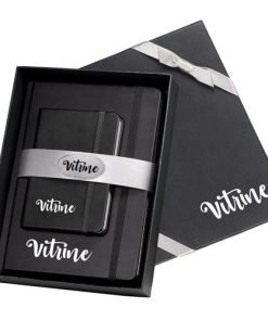 Leather Journal Gift Set with Antique Leather Bookmark 15 Leather Journal Notebook Gift Set with Junior Leather Journal Image 6