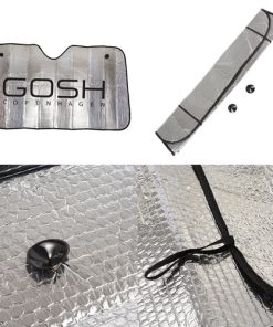 Car Windshield Sunshade Foldable Reflective Sun Visor 13 Foldable Reflective Sunshade Sun Visor Image 3