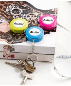 Mini Measuring Tape Keychain 12 Plastic Mini Tape Measure Keychain Image 4