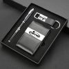 Personalized Pen Card Case and Key Chain Gift Set 1 Elegant Card Holder, Pen & Metal Keychain Gift Set