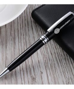 Pen Card Case and Keychain Gift Set 7 Promotional Leather Card Holder & Keychain Gift Set with Pen Image 2