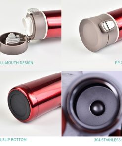 Repel Umbrella and Led Thermos Set 10 Vaccum Bottle & Umbrella Set Image 3