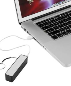 Personalized Power Bank With Keychain Image 1