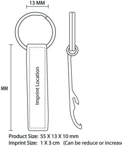 Classic Bottle Opener Keychain 19 Classic Bottle Opener Keychain Image 8
