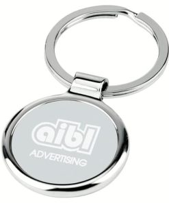 Circle EveryDay Metal Keychain