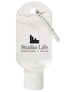 Carabiner Hand Sanitizer Image 1