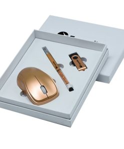 Wireless Mouse pen and 8G usb drive gift set 12 Wireless Mouse & Flash Drive Gift Set with Stylus Pen Image 1