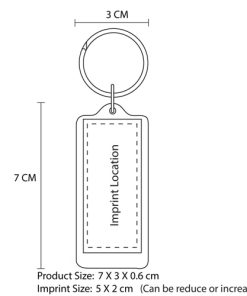Custom Rectangle Acrylic Keychain 17 Rectangle Shaped Custom Acrylic Keychains Image 7