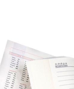 Notebook with leather cover, 18 Stylish A5 Leather Corporate Printed Notebooks Image 7